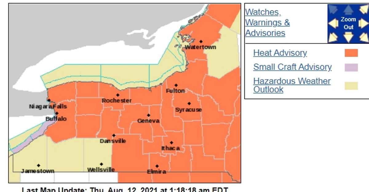 Heat advisory includes all of GLOW region | Local News | thelcn.com