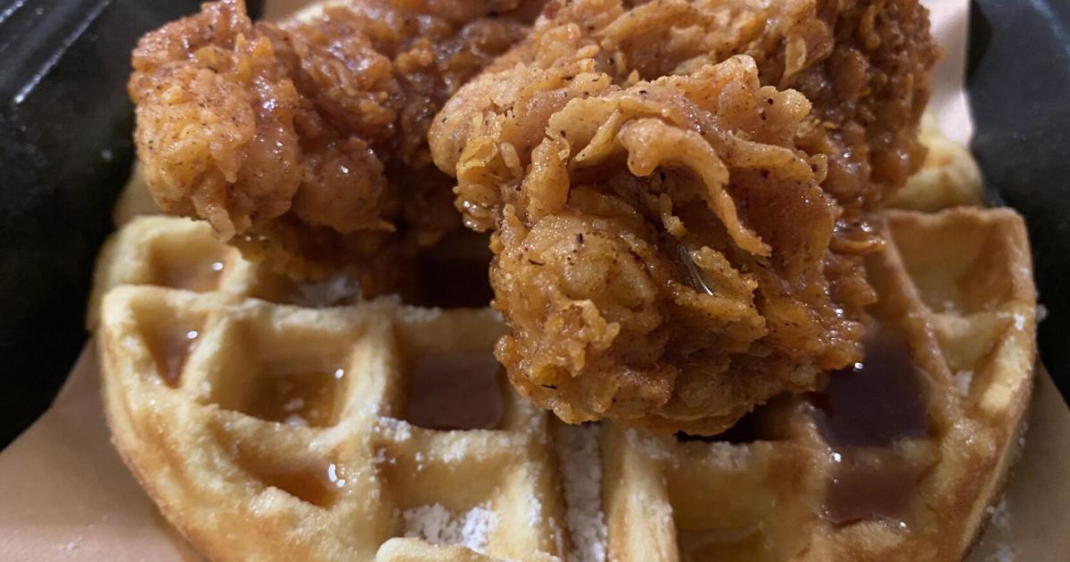 Review The Cookshack Serves Chicken And Waffles With Heat Food Drink Theleadernews Com Review The Cookshack Serves Chicken And Waffles With Heat Food Drink Theleadernews Com