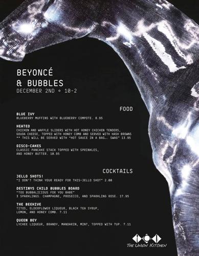 The Union Kitchen in Oak Forest celebrates all things Beyoncé with ...