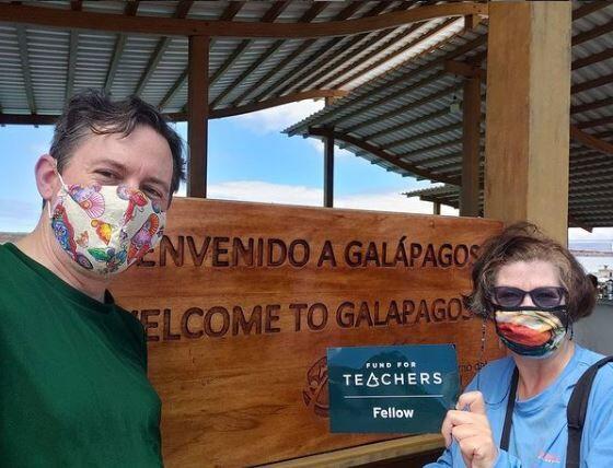 Local teachers bringing Galapagos Islands to class