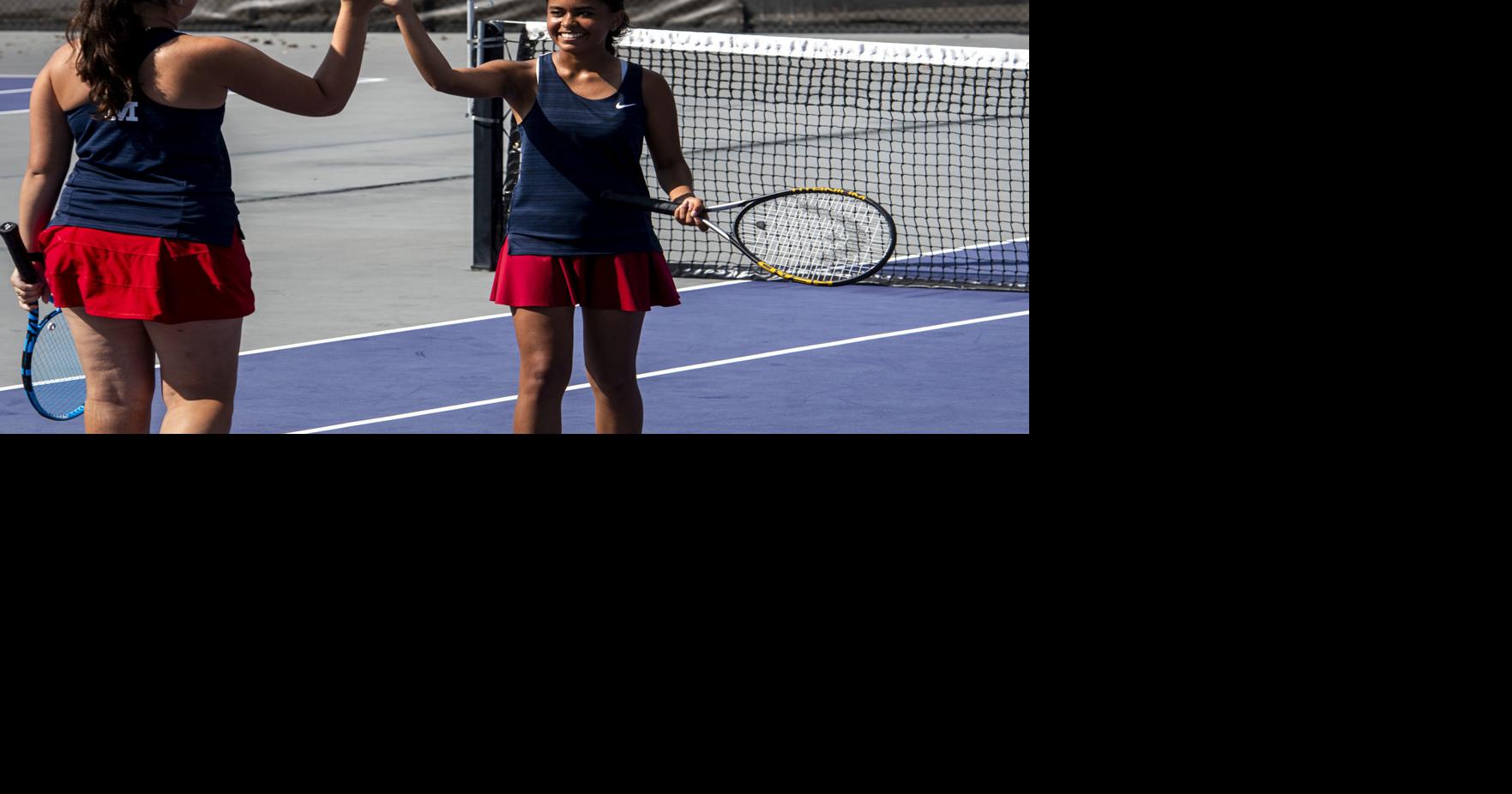 MHS girls' tennis competes at Topeka West, Emporia Sports