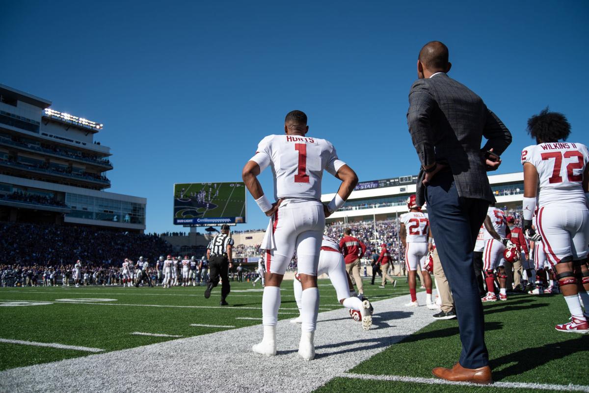 Kansas State Qb Skylar Thompson Oklahomas Jalen Hurts