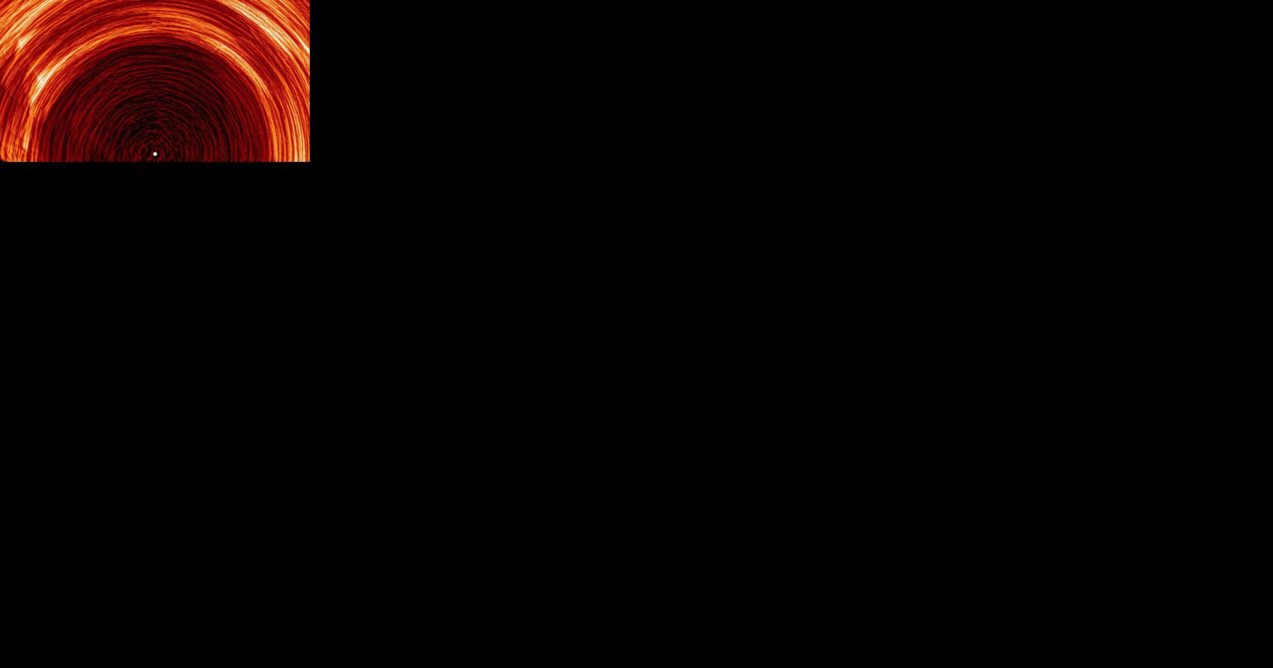 First-ever close-up of Sun’s south pole reveals a speedy surprise