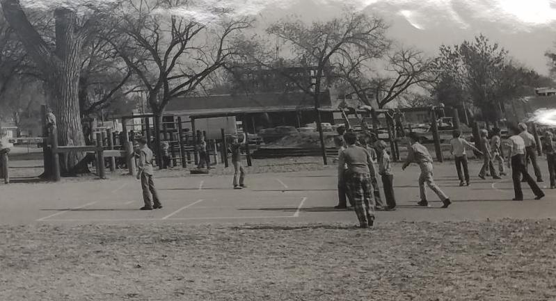 Old photos, playground