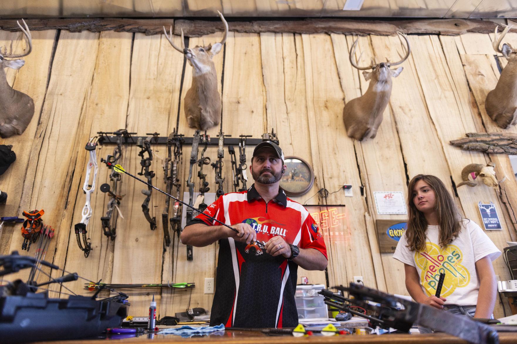 Archery shop owner turns hobby into career People