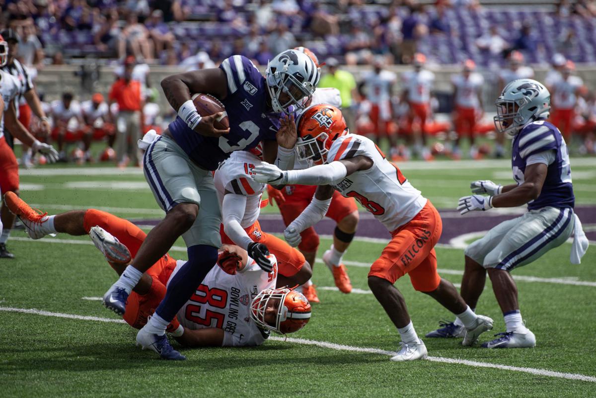 John Holcombe II first down run