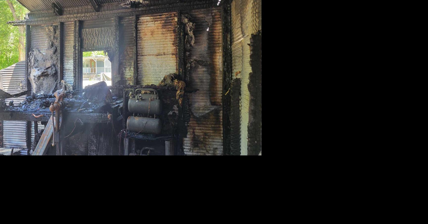 Shed fire destroys family home in Riley County | News | themercury.com
