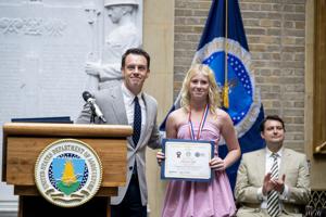Wabaunsee student earns national recognition for Freedom 250 artwork