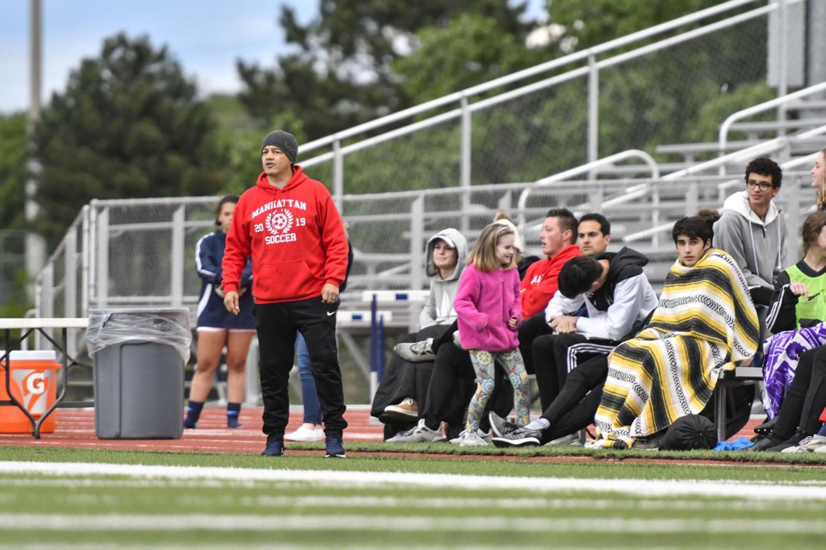 Girls High School Soccer Manhattan vs Shawnee Heights Images