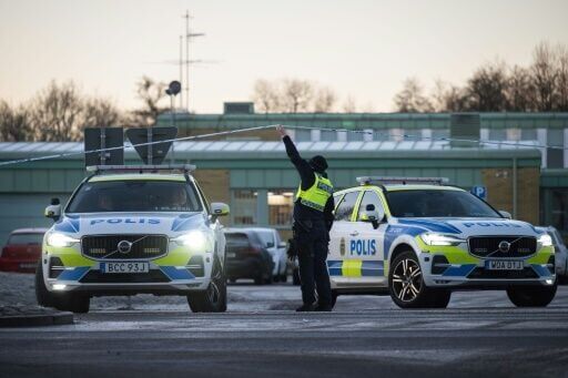 The adult education centre in Orebro has been cordoned off since Tuesday's shootings