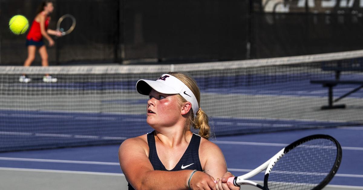 Manhattan High girls' tennis hosts 1st home meet of season