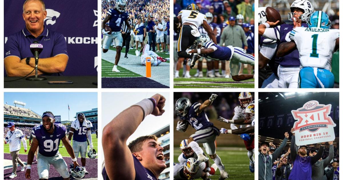 FOTOS: ¿Fanático del fútbol de Kansas State? Echa un vistazo a estas galerías de juegos y celebraciones anteriores. | Imágenes FOTOS: ¿Fanático del fútbol de Kansas State? Echa un vistazo a estas galerías de juegos y celebraciones anteriores. | Imágenes