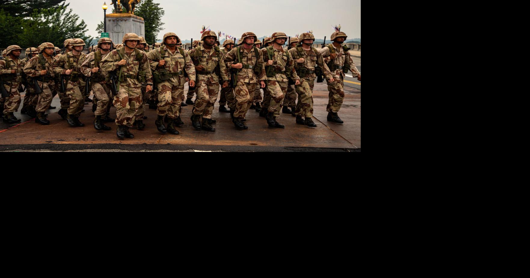 Fort Riley soldiers among troops that marched in Army parade | News ...