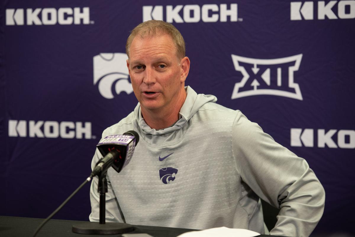 K-State womenÕs basketball head coach Jeff Mittie