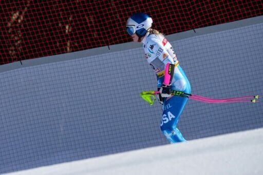 US star Lindsey Vonn made a disappointing return to the ski world championships as she failed to finish in the super-G