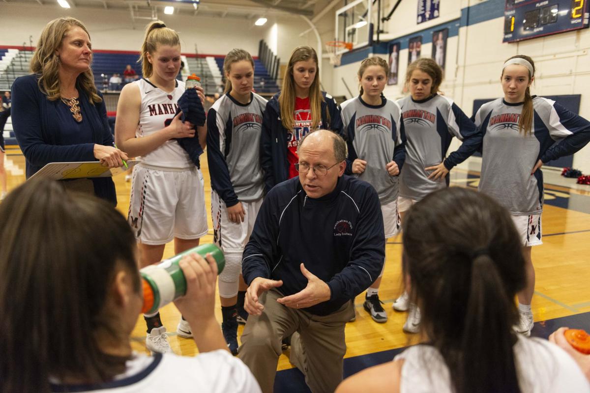 Girls High School Basketball Manhattan Vs Topeka West Images