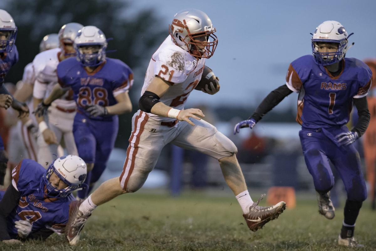 Frankfort Rushes Way To 54 0 Rout Of Blue Valley In Game Called At