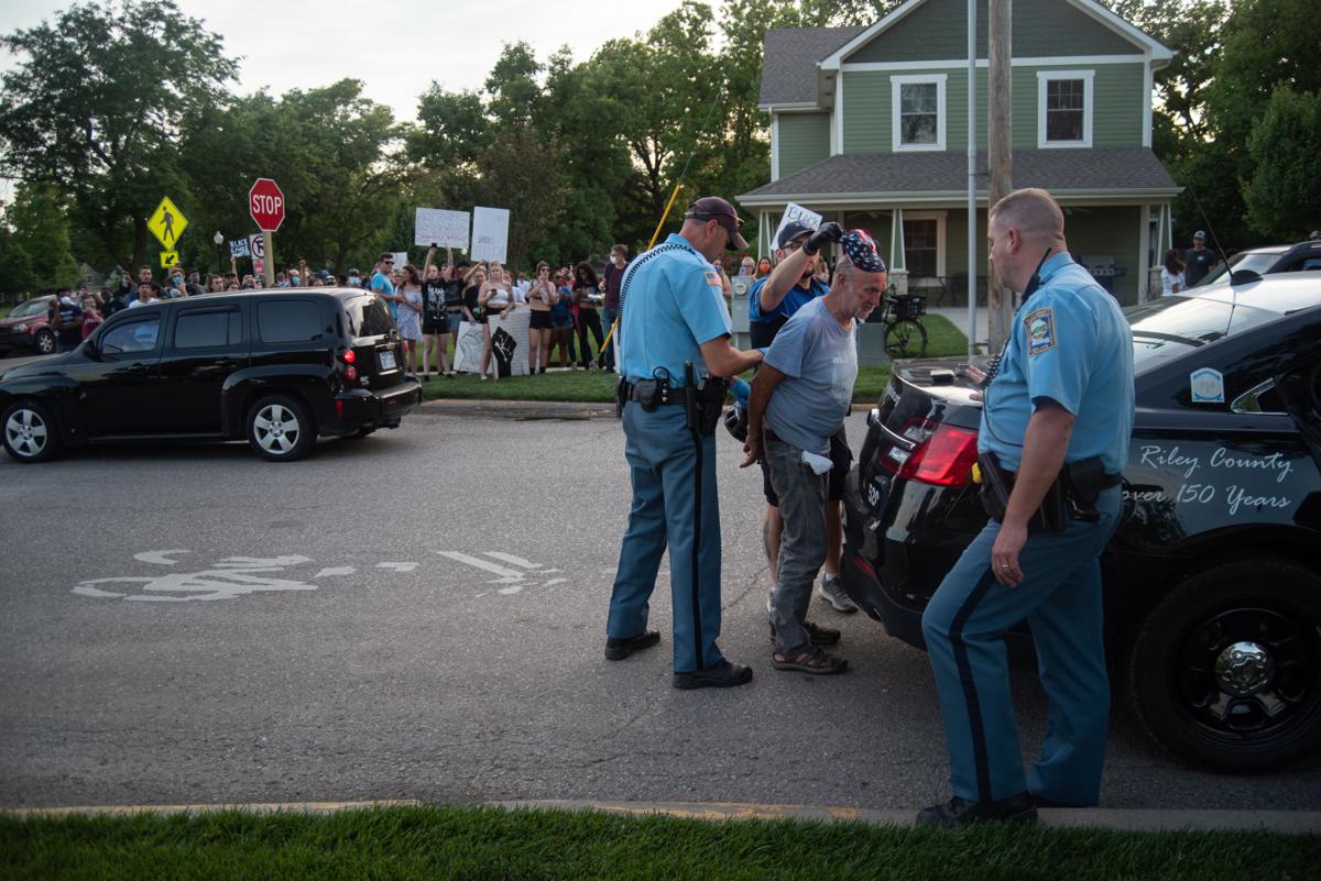 Man Arrested After Allegedly Hurling Slur Threatening Protesters Tuesday News Themercury Com