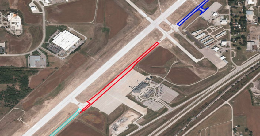 Manhattan Regional Airport to reconstruct taxiway with $15 million in FAA funding