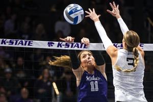 Late-match heroics not enough as K-State VB falls 3-2 to UCF