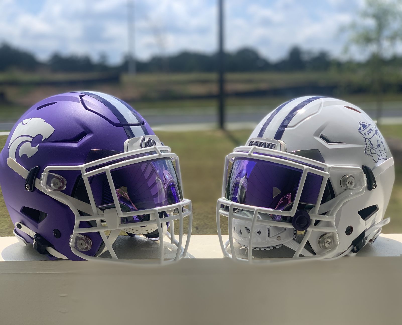 K state sale new helmets