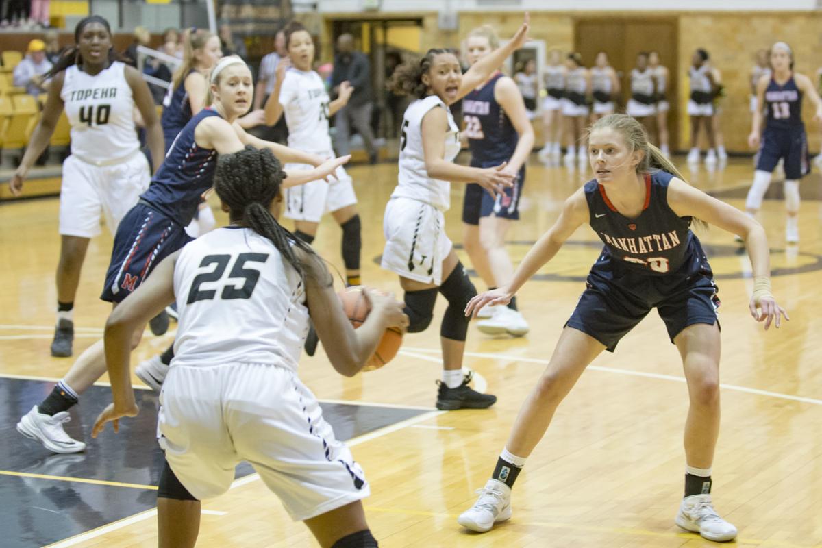 Manhattan Girls Season Ends With 51 42 Loss To Topeka High In Sub