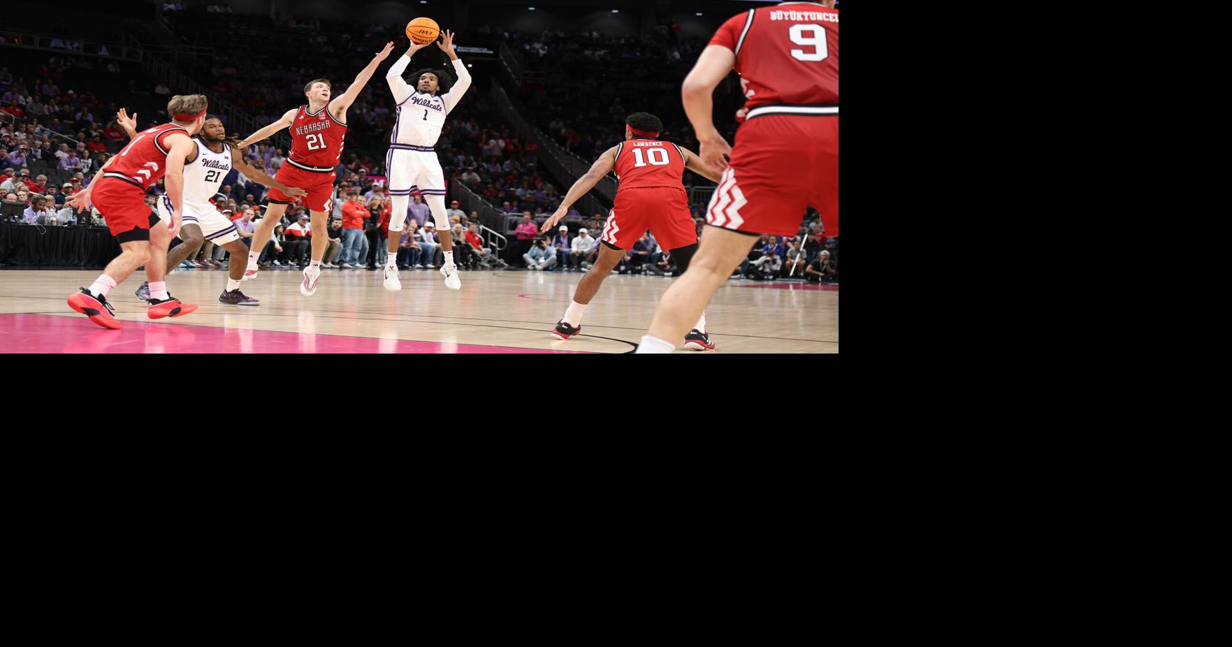 K-State men fall short to Nebraska in KC