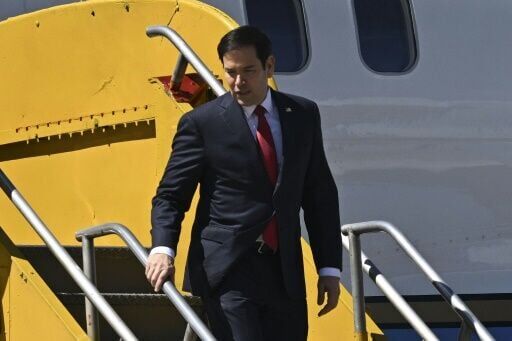 US Secretary of State Marco Rubio  arrives in Guatemala City for the third stop on his Latin America tour, after meeting with leaders in Panama and El Salvador