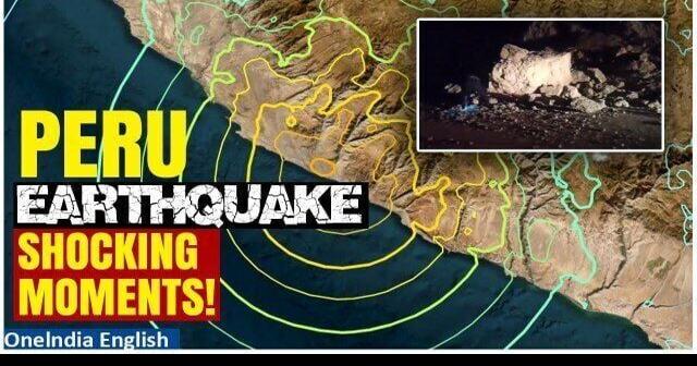Peru Earthquake: Southern Peru Jolted by 7.2 Quake, Highway Damaged, No Tsunami Warning| Watch