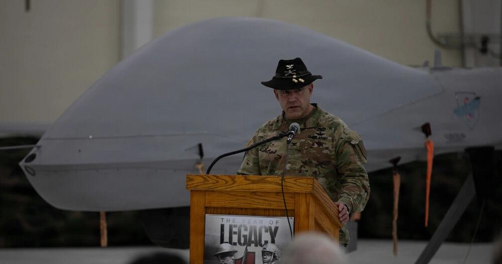 Fort Riley unveils unmanned aircraft troop | News | themercury.com