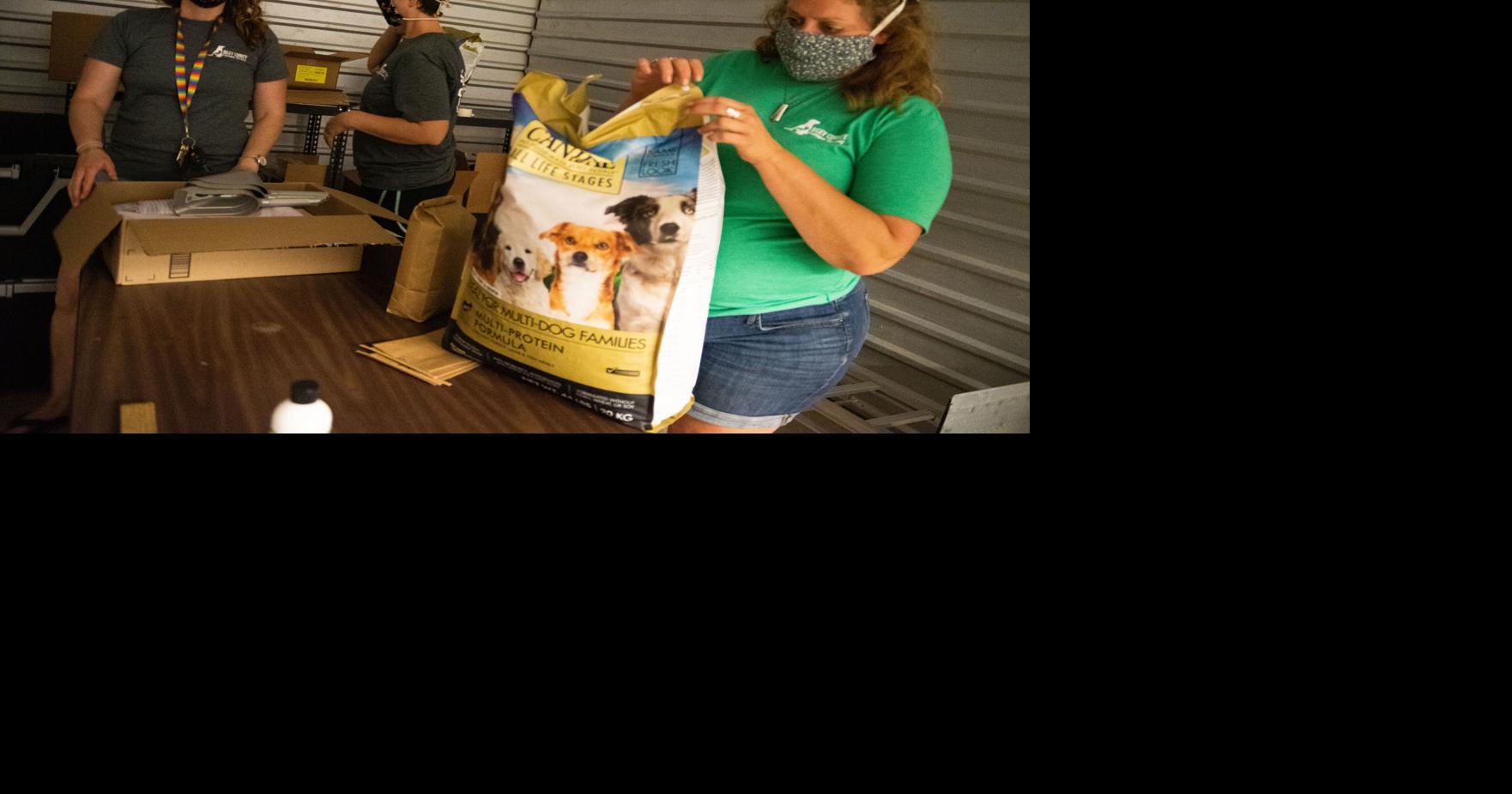 Riley County Humane Society starting drivethrough pet food pantry