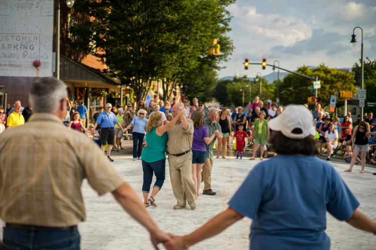 Mountain Street Dances swing back into action in downtown Waynesville