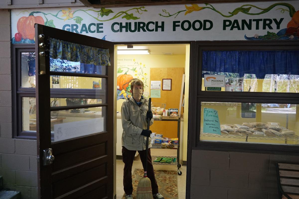 Grace Giving Garden grows food pantry supply Religion