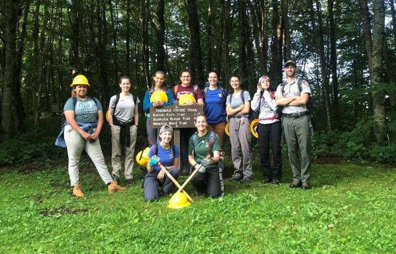 Fiona Ripp Girl Scouts learn conservation, park management skills through trail ...