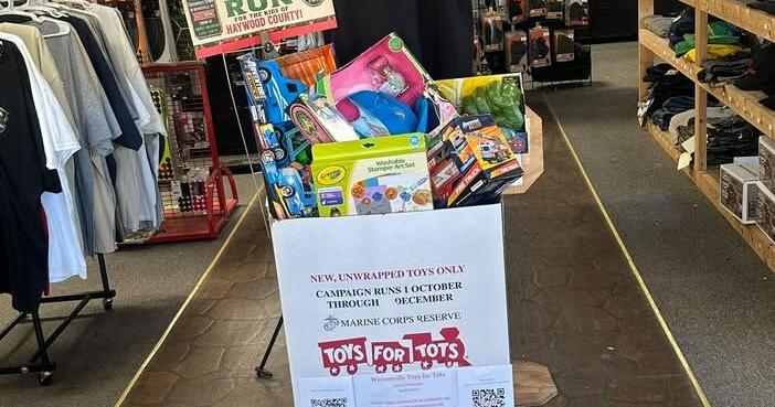 Haywood County Toys for Tots campaign is off and running