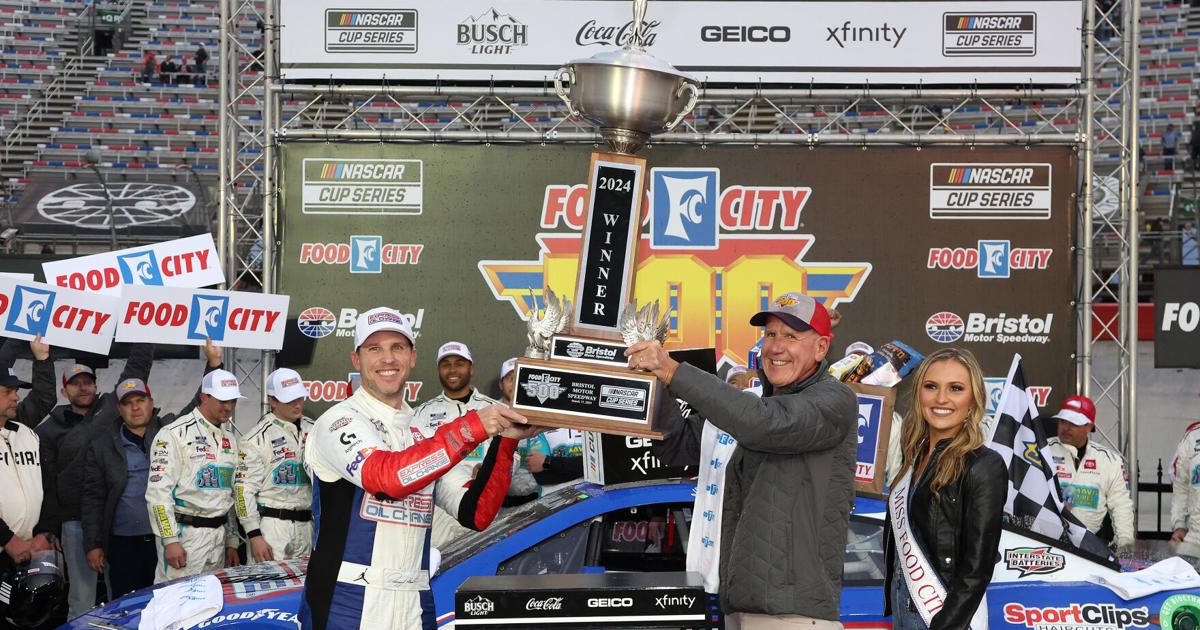 Nascar Bristol Results 2025 Today