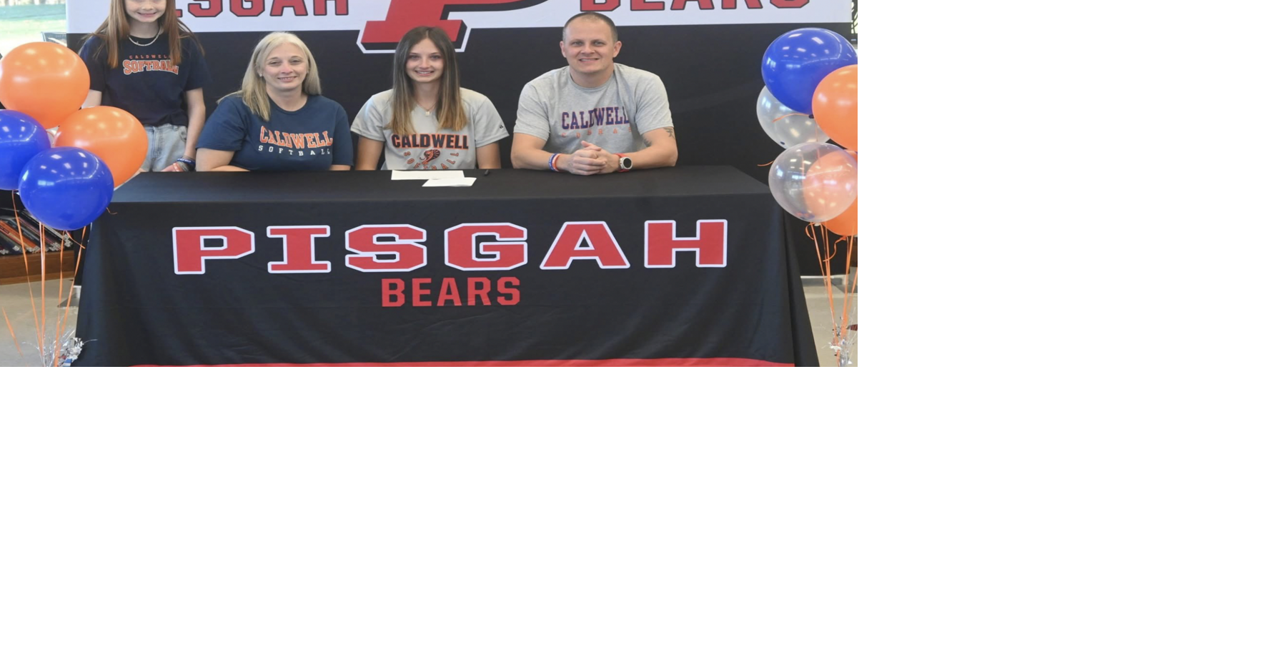 Pisgah leadoff hitter signs with college ahead of senior softball ...