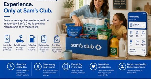 How Sam's Club Is Quietly Changing the Membership Shopping Experience