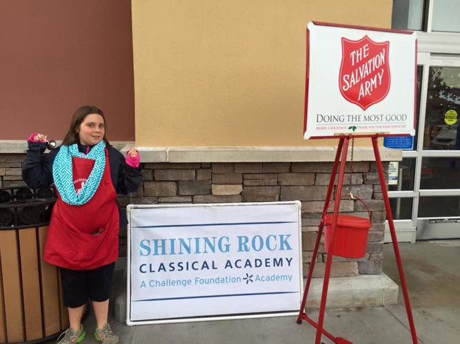 Shining Rock Classical Academy gives back School News