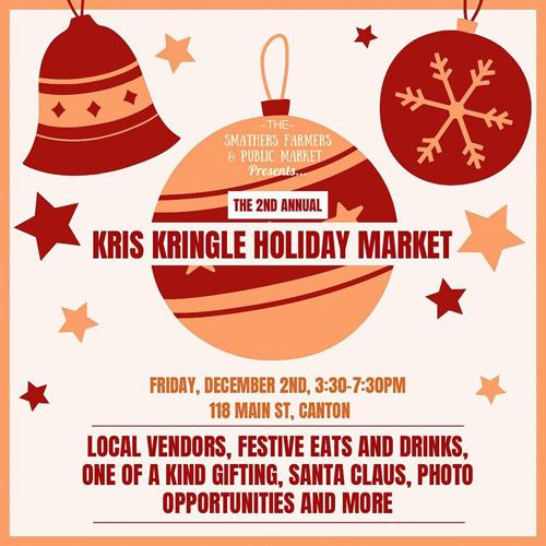 Check off your shopping list at Kris Kringle Market in Canton Arts