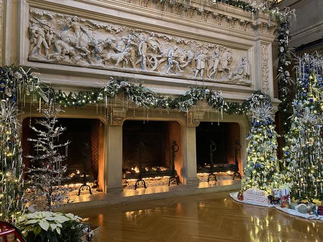 O' Christmas trees Biltmore’s holiday decorations bring the outdoors