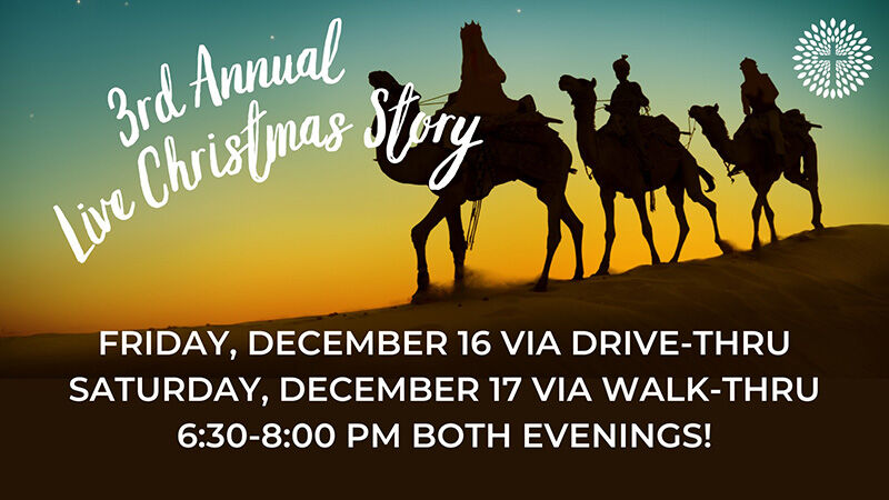 Long's Chapel 3rd annual Christmas Story graphic