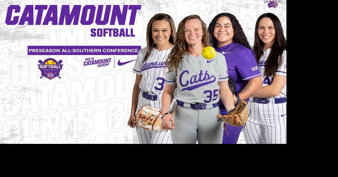 Four WCU softball players named preseason AllSouthern Conference