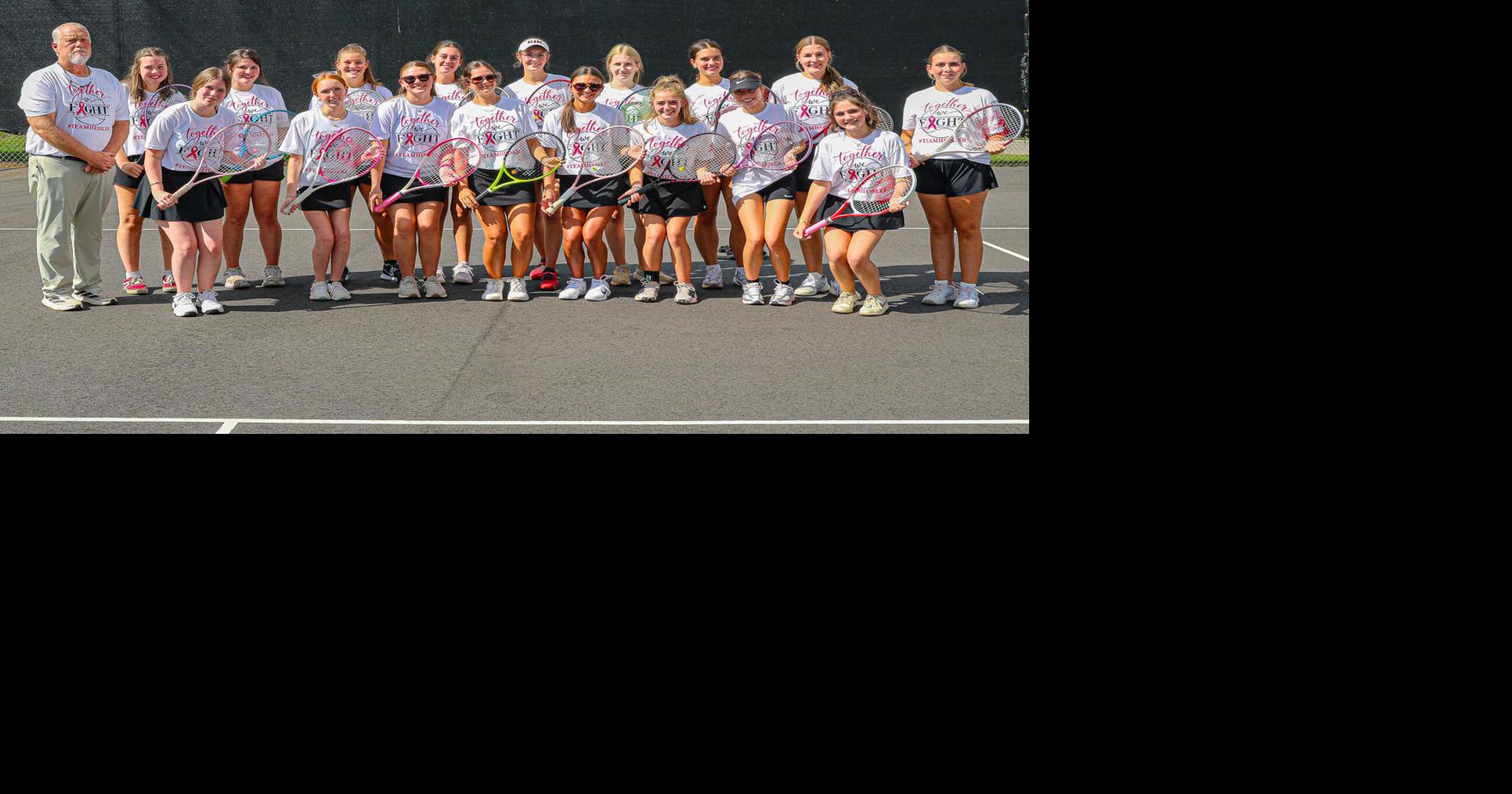 Pisgah girls tennis battles on in state