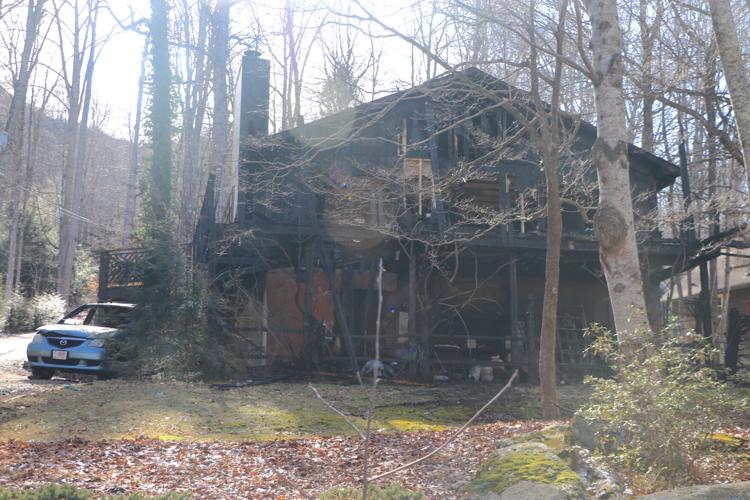 Mystery fire involving exploding propane tanks partly destroys Maggie