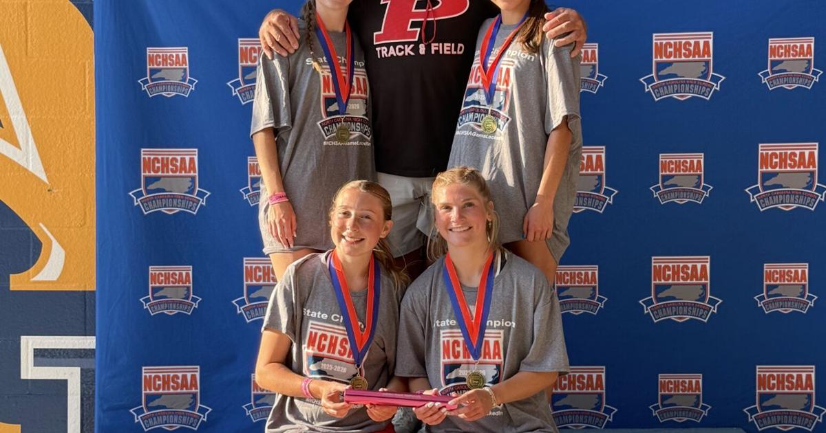 Pisgah track brings home relay team state title in record-breaking season