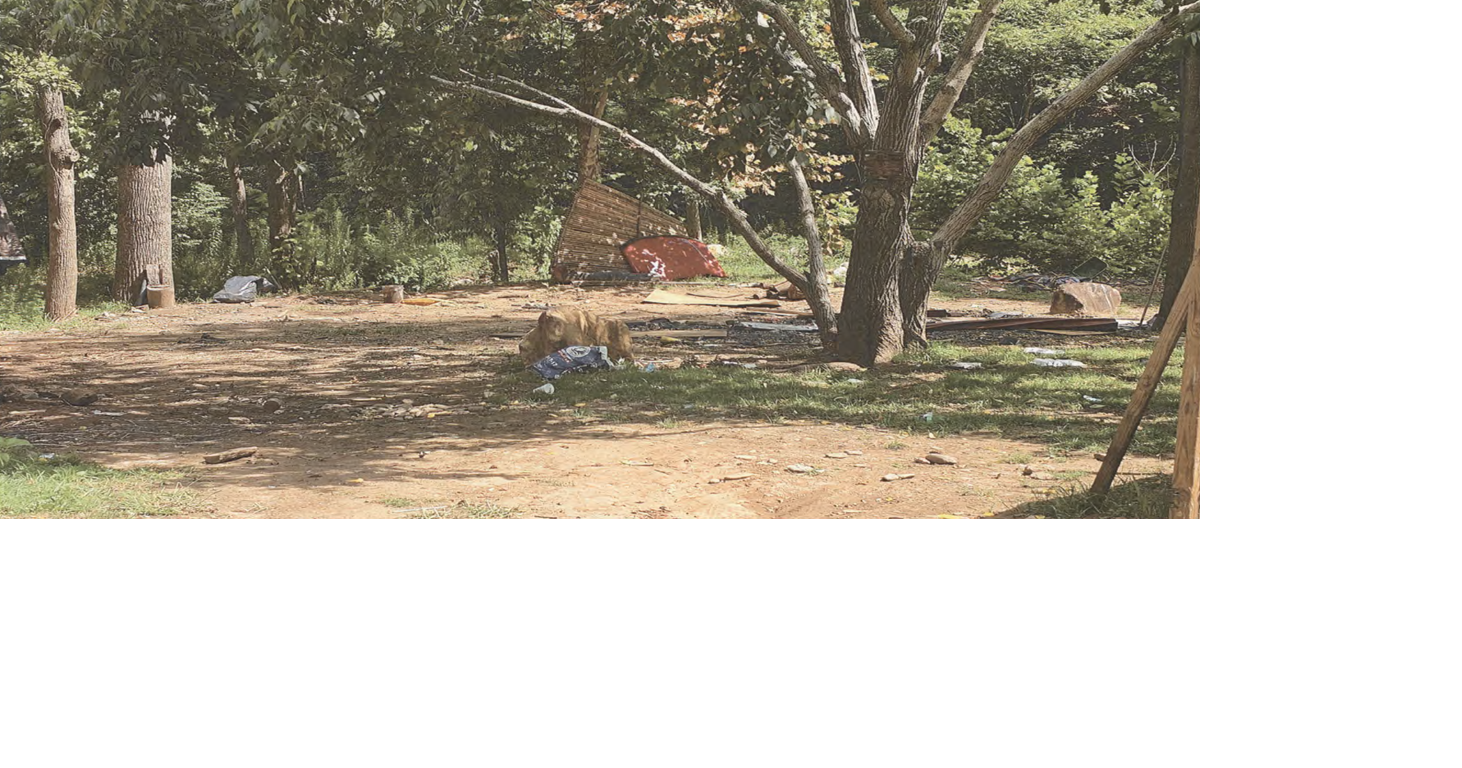 Encampment gone, but trash lingers on Little East Fork