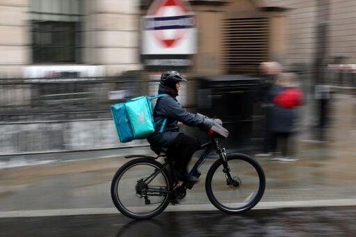 Deliveroo has tens of thousands of self-employed riders -- a status that continues to cause controversy