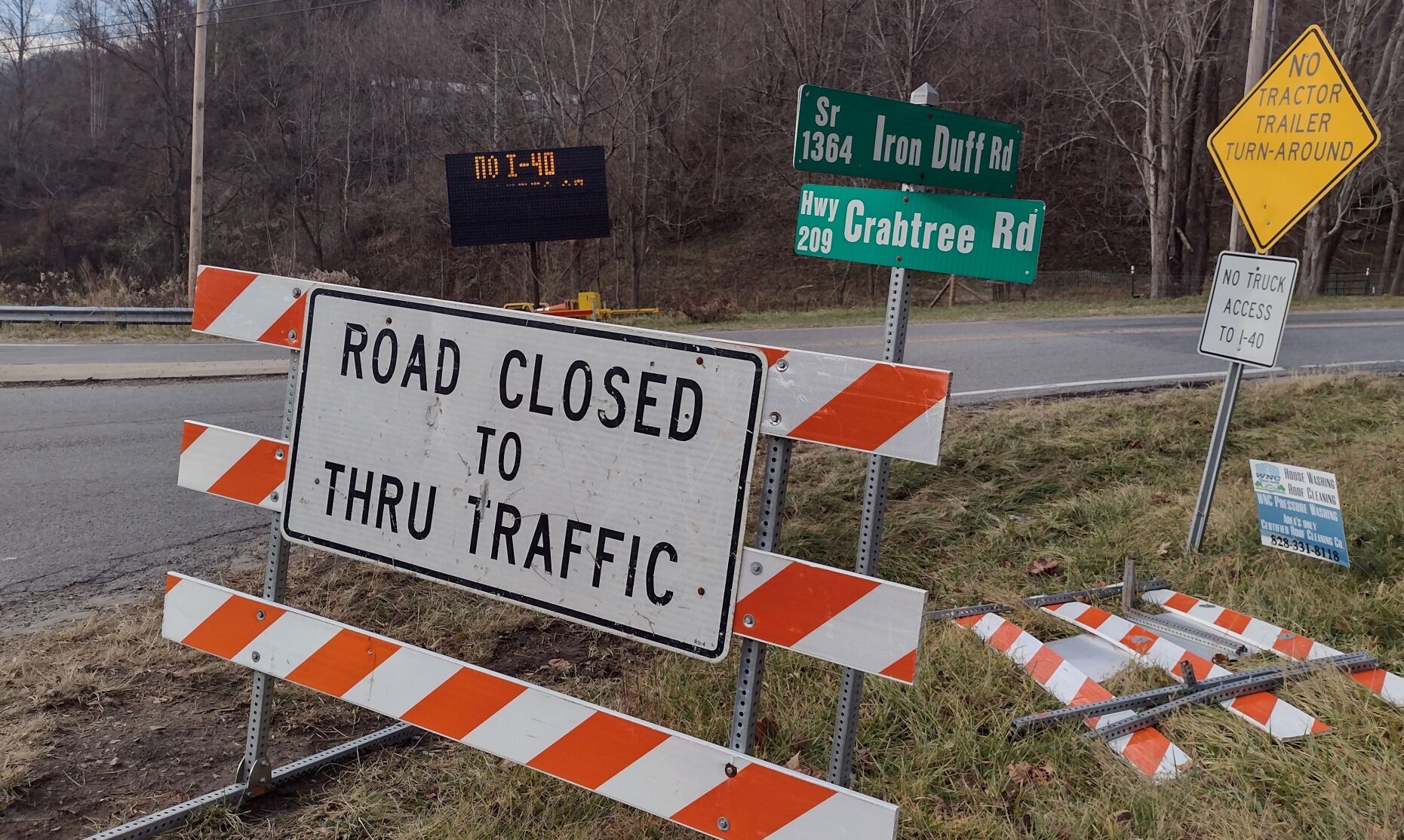 Brace for I 40 traffic lane closures to resume for bridge work