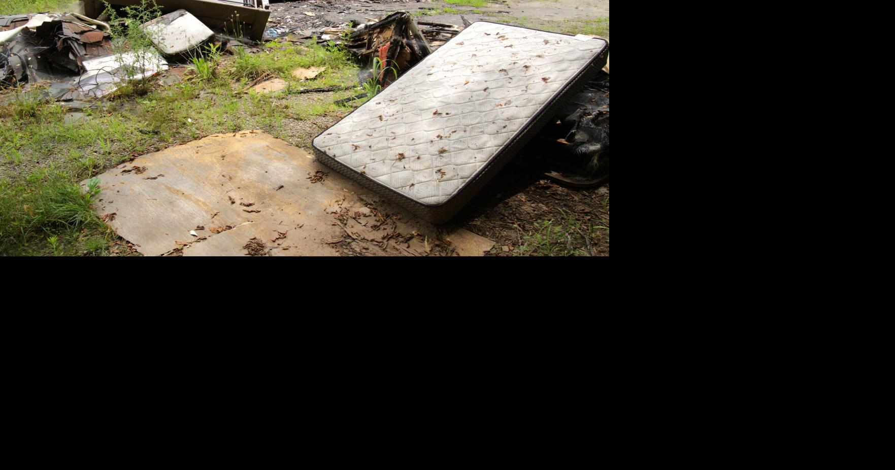 Who should clean up? Ownership issues leave debris pile on roadside